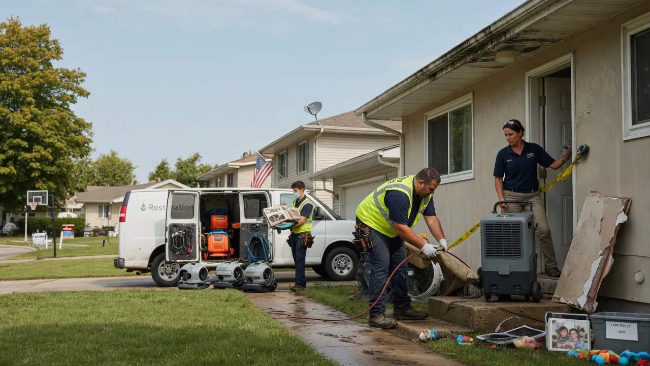 Water Damage Restoration in Wellston, OK near me